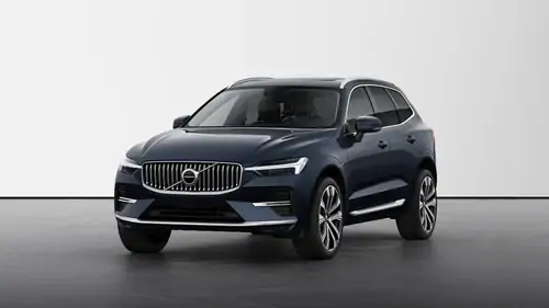 Nouveau Volvo XC60 SUV Ultimate Hybride rechargeable 4 roues motrices Denim Blue