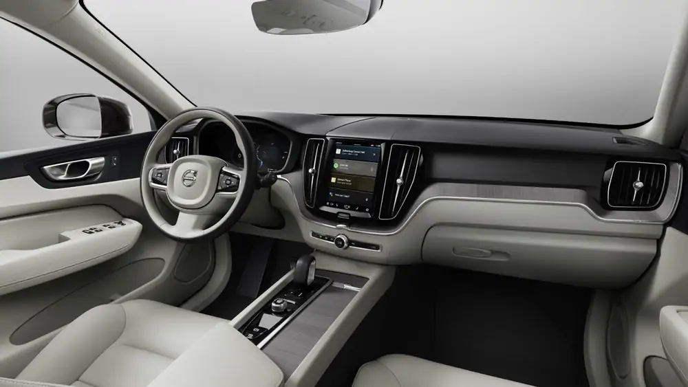 Nouveau Volvo XC60 SUV Start Hybride rechargeable 4 roues motrices Platinum Grey 4