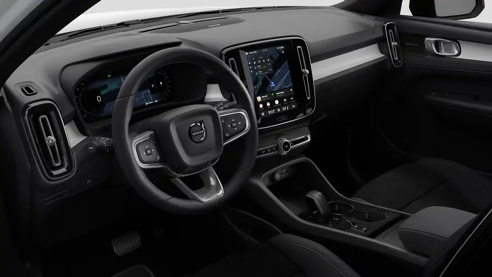 Nouveau volvo XC40 SUV Plus Micro-hybride 2 roues motrices (Traction) Crystal White Pearl 4