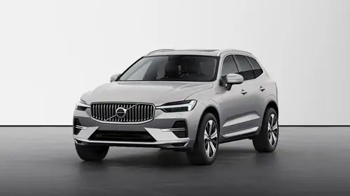 Nouveau Volvo XC60 SUV Plus Hybride rechargeable 4 roues motrices Silver Dawn