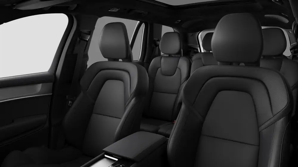 Nouveau Volvo XC90 SUV Ultimate Hybride rechargeable 4 roues motrices Onyx Black 5