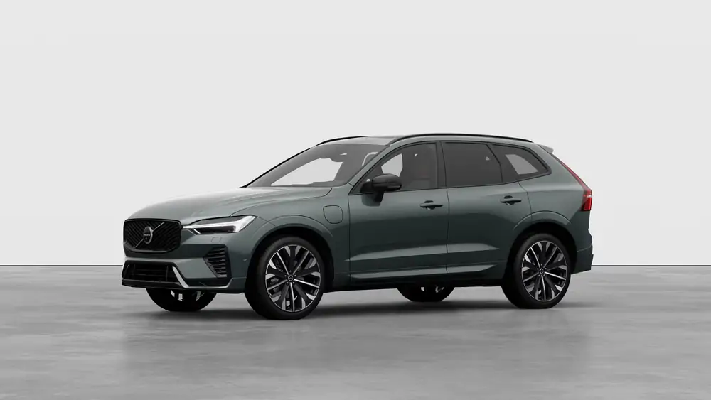 Nouveau Volvo XC60 SUV Ultimate Hybride rechargeable 4 roues motrices Forest Lake 1