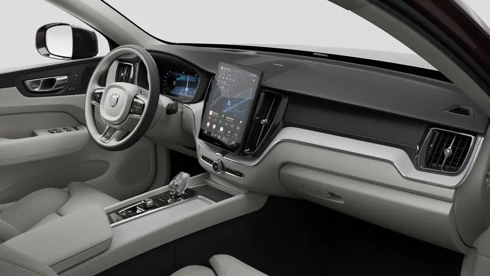 Nouveau Volvo XC60 SUV Ultimate Hybride rechargeable 4 roues motrices Mulberry Red 4