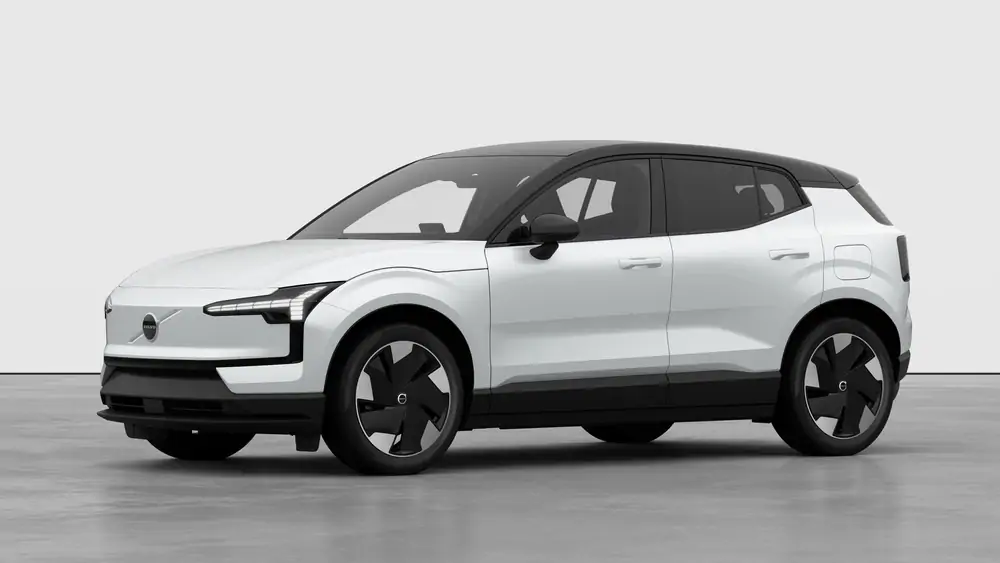Nouveau Volvo EX30 SUV Plus Électrique 2 roues motrices (Propulsion) Crystal White Pearl 1