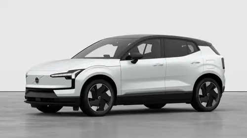 Nouveau Volvo EX30 SUV Plus Électrique 2 roues motrices (Propulsion) Crystal White Pearl