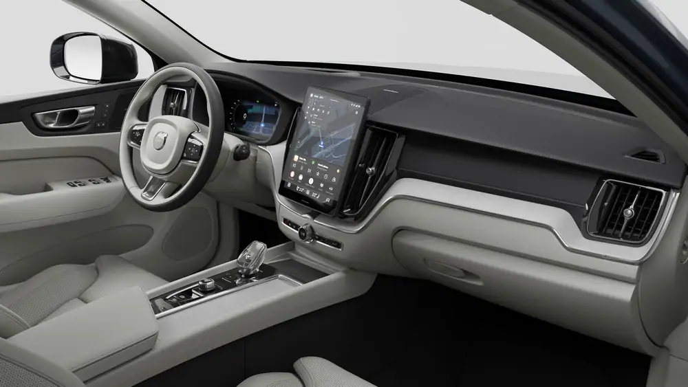 Nouveau volvo XC60 SUV Ultra Hybride rechargeable 4 roues motrices Denim Blue 4