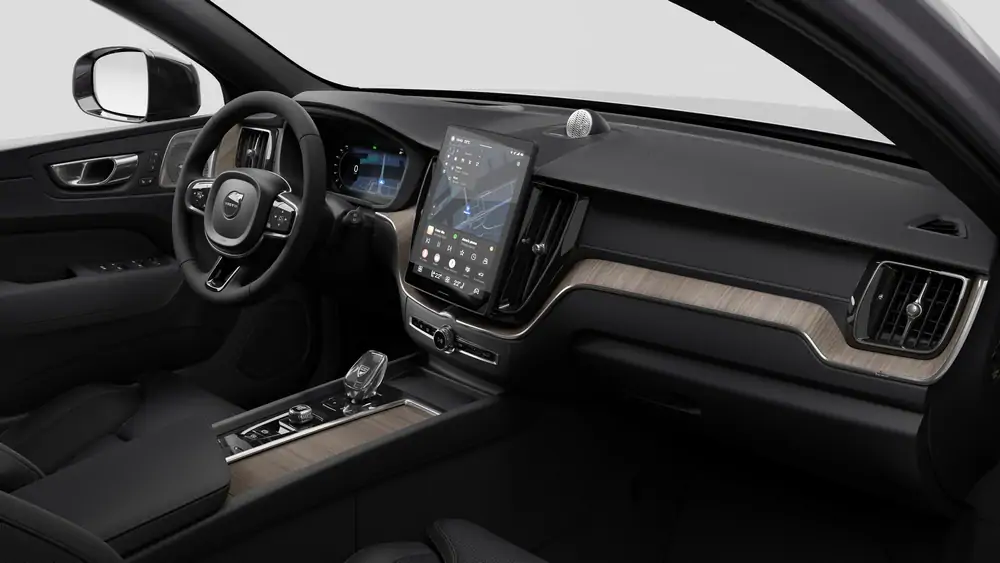 Nouveau volvo XC60 SUV Ultra Hybride rechargeable 4 roues motrices Aurora Silver 4