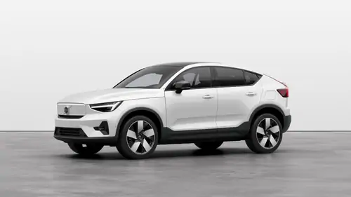 Nouveau Volvo C40 Crossover (SUV Coupé) Ultra Électrique 2 roues motrices (Propulsion) Crystal White Pearl