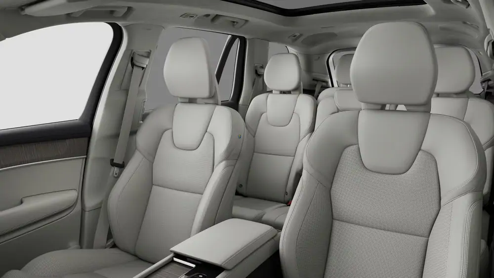 Nouveau Volvo XC90 SUV Ultimate Hybride rechargeable 4 roues motrices Onyx Black 5