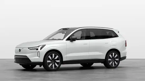 Nouveau Volvo EX90 SUV Ultra Électrique 4 roues motrices Crystal White Pearl