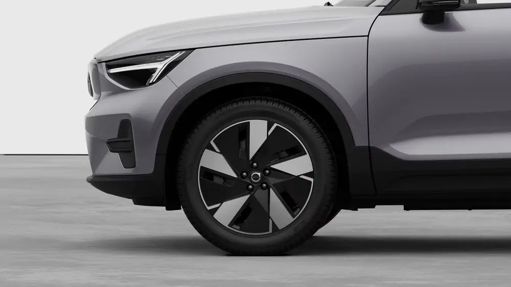 Nouveau Volvo EX40 SUV Start Business Edition Électrique 2 roues motrices (Propulsion) Aurora Silver 3