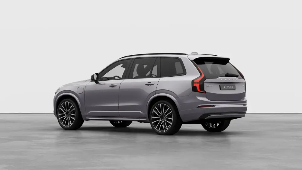 Nouveau Volvo XC90 SUV Ultimate Hybride rechargeable 4 roues motrices Aurora Silver 2