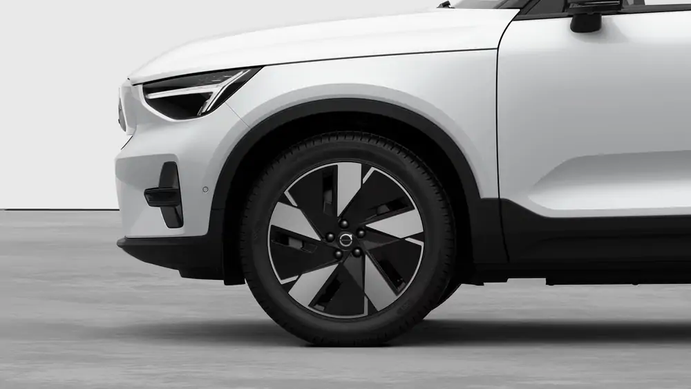 Nouveau Volvo EX40 SUV Ultra Électrique 2 roues motrices (Propulsion) Crystal White Pearl 3