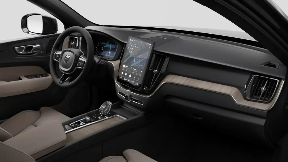 Nouveau volvo XC60 SUV Plus Hybride rechargeable 4 roues motrices Onyx Black 4