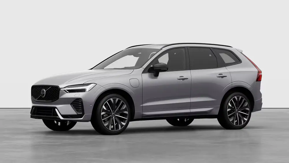 Nouveau volvo XC60 SUV Ultra Hybride rechargeable 4 roues motrices Aurora Silver 1