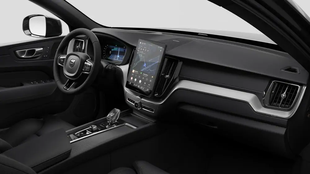 Nouveau Volvo XC60 SUV Ultimate Hybride rechargeable 4 roues motrices Onyx Black 4