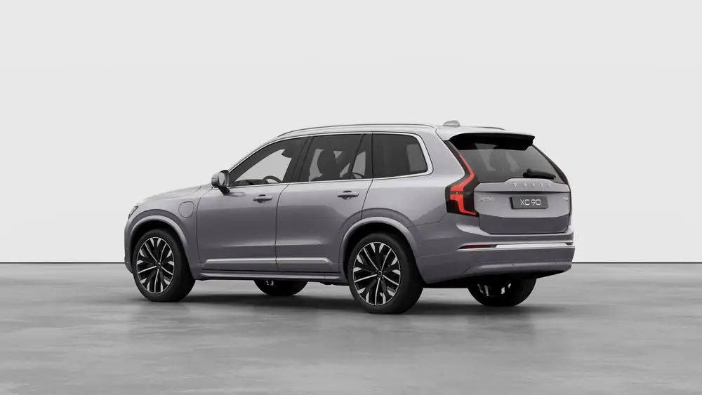 Nouveau Volvo XC90 SUV Ultimate Hybride rechargeable 4 roues motrices Aurora Silver 2