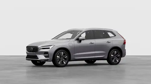 Nouveau Volvo XC60 SUV Plus Hybride rechargeable 4 roues motrices Aurora Silver