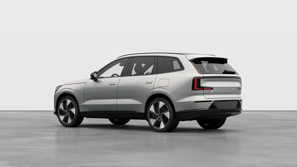 Nouveau Volvo EX90 SUV Ultra Électrique 4 roues motrices Silver Dawn 2