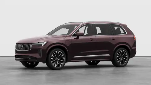Nouveau Volvo XC90 SUV Ultimate Hybride rechargeable 4 roues motrices Mulberry Red