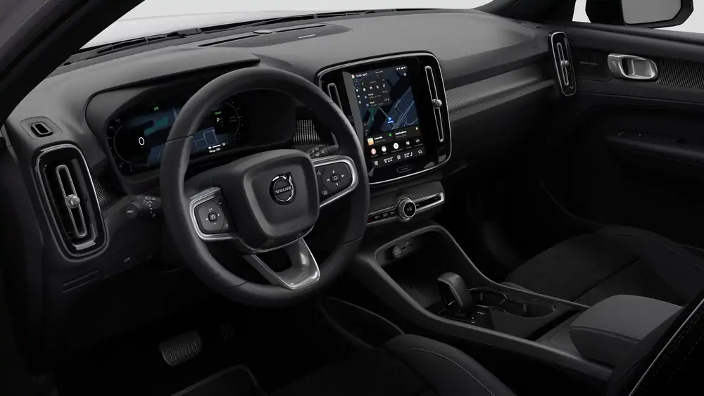 Nouveau Volvo EX40 SUV Plus Lounge Edition Électrique 2 roues motrices (Propulsion) Aurora Silver 4