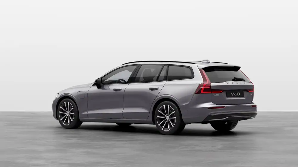 Nouveau volvo V60 Break Plus Hybride rechargeable 4 roues motrices Aurora Silver 2