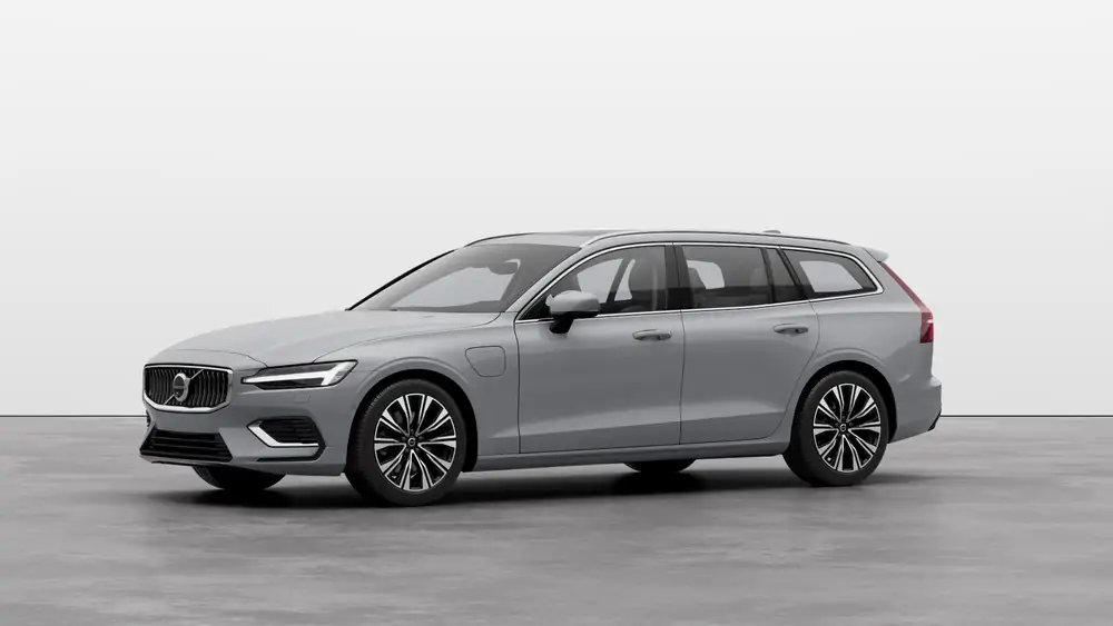Nouveau Volvo V60 Break Ultimate Hybride rechargeable 4 roues motrices Vapour Grey 1