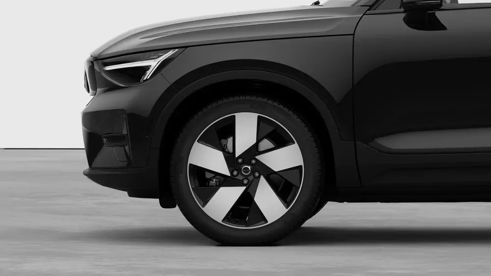 Nouveau volvo EC40 Crossover (SUV Coupé) Plus Électrique 2 roues motrices (Propulsion) Onyx Black 3