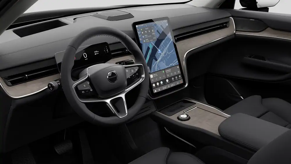 Nouveau Volvo EX90 SUV Ultra Électrique 4 roues motrices Onyx Black 4