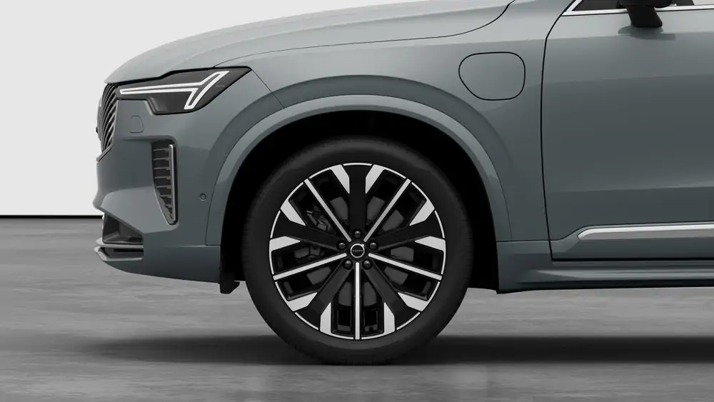 Nouveau Volvo XC90 SUV Ultimate Hybride rechargeable 4 roues motrices Vapour Grey 3