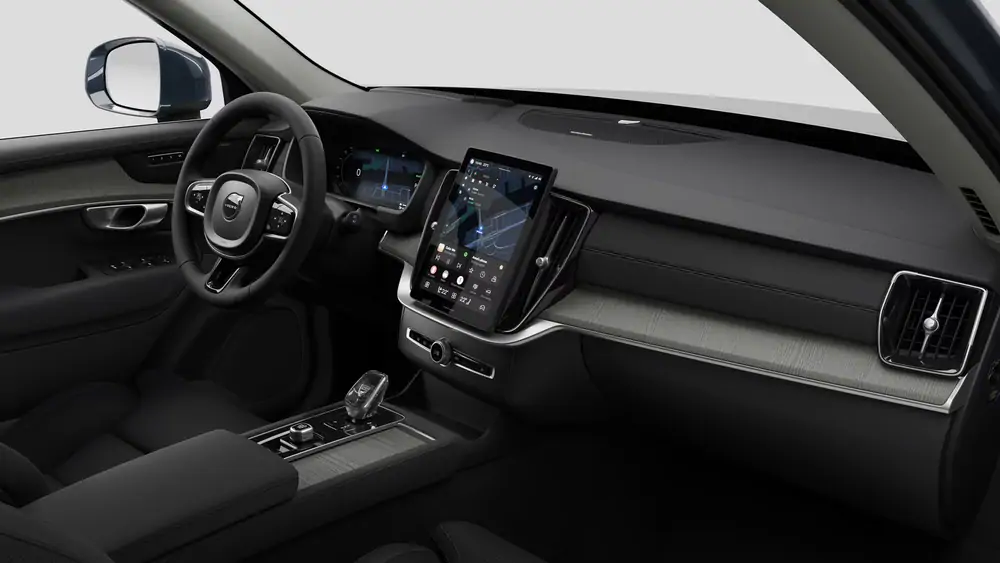 Nouveau volvo XC90 SUV Ultra Hybride rechargeable 4 roues motrices Denim Blue 4