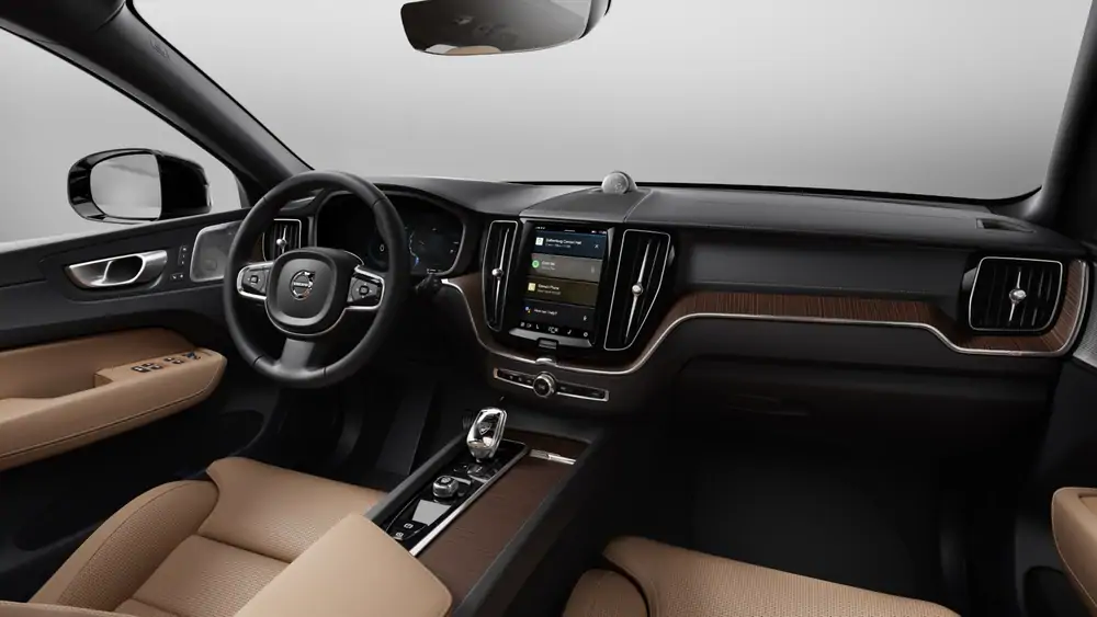 Nouveau Volvo XC60 SUV Ultimate Hybride rechargeable 4 roues motrices Platinum Grey 4