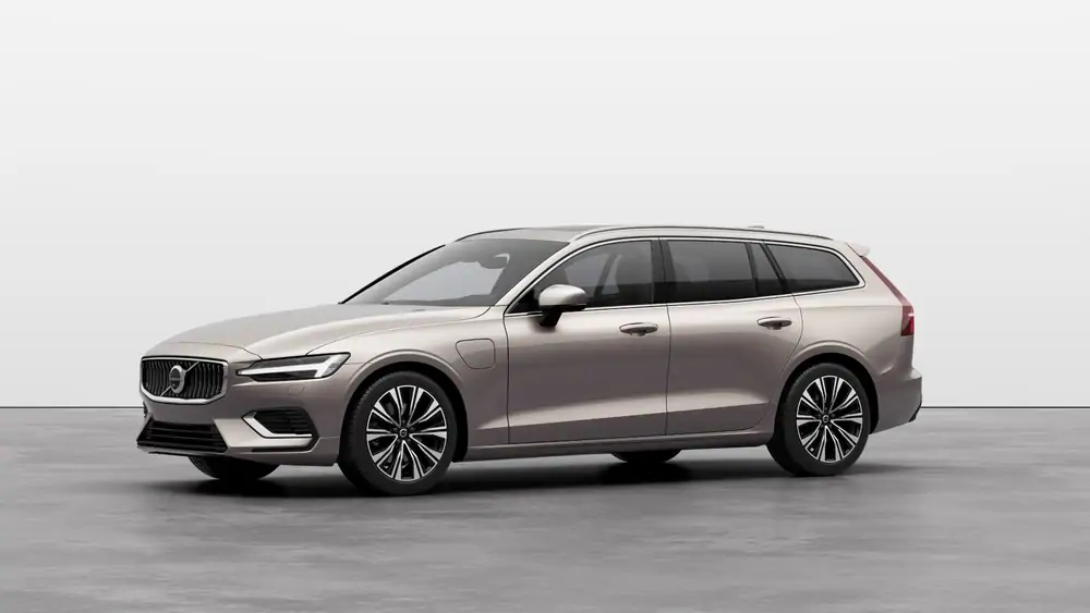 Nouveau Volvo V60 Break Ultimate Hybride rechargeable 4 roues motrices Bright Dusk 1