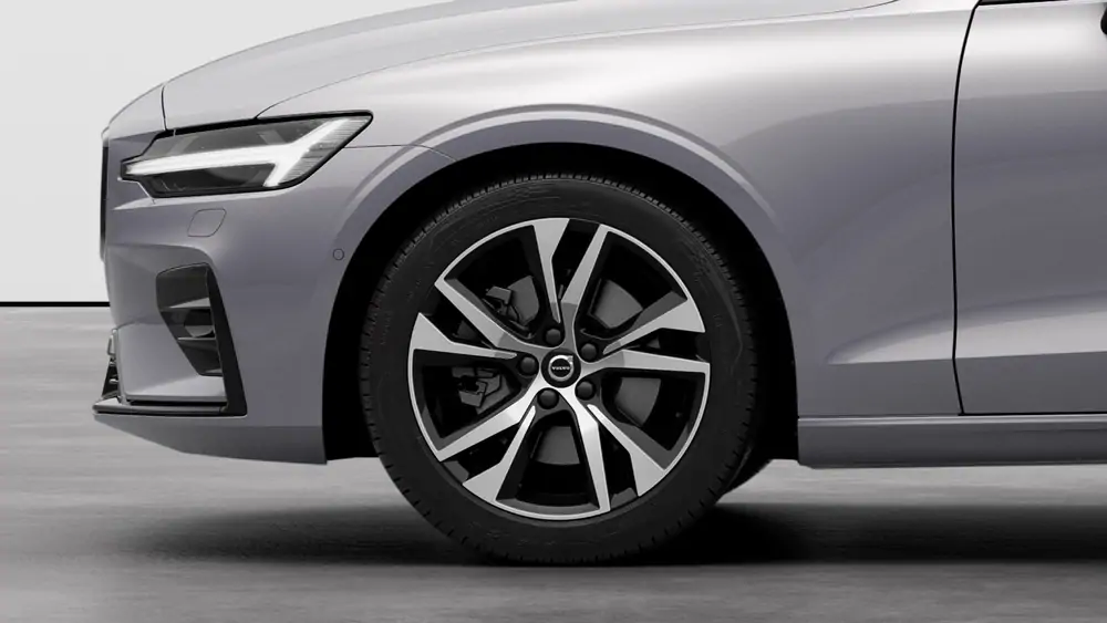 Nouveau Volvo V60 Break Ultimate Mild Hybrid 2 roues motrices (Traction) Silver Dawn 3