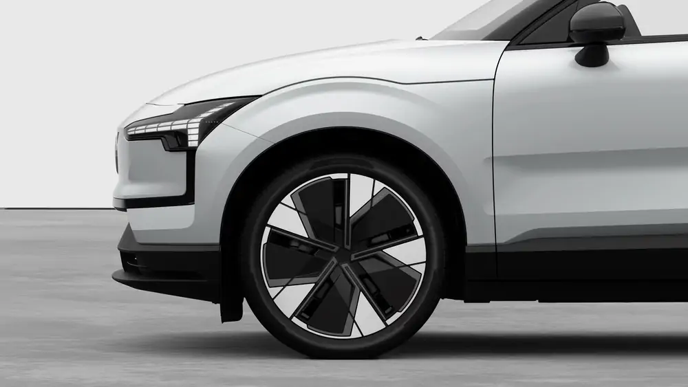 Nouveau Volvo EX30 SUV Plus Électrique 2 roues motrices (Propulsion) Crystal White Pearl 3