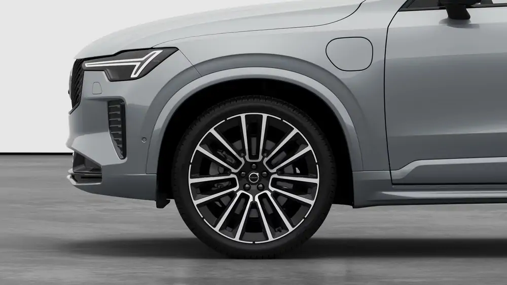 Nouveau Volvo XC90 SUV Ultimate Hybride rechargeable 4 roues motrices Vapour Grey 3