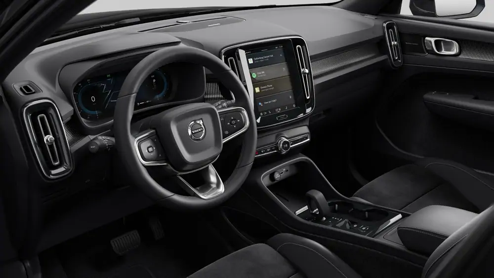 Nouveau Volvo XC40 SUV Ultimate B3 Micro-hybride 2 roues motrices (Traction) Onyx Black 4
