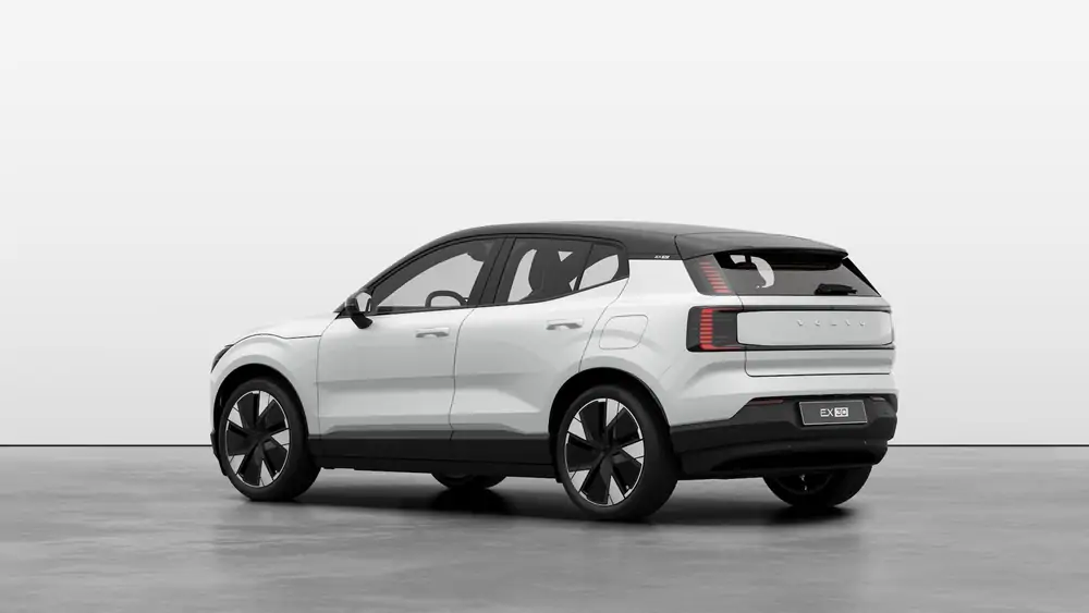 Nouveau Volvo EX30 SUV Plus électrique 2 roues motrices (Propulsion) Crystal White Pearl 2