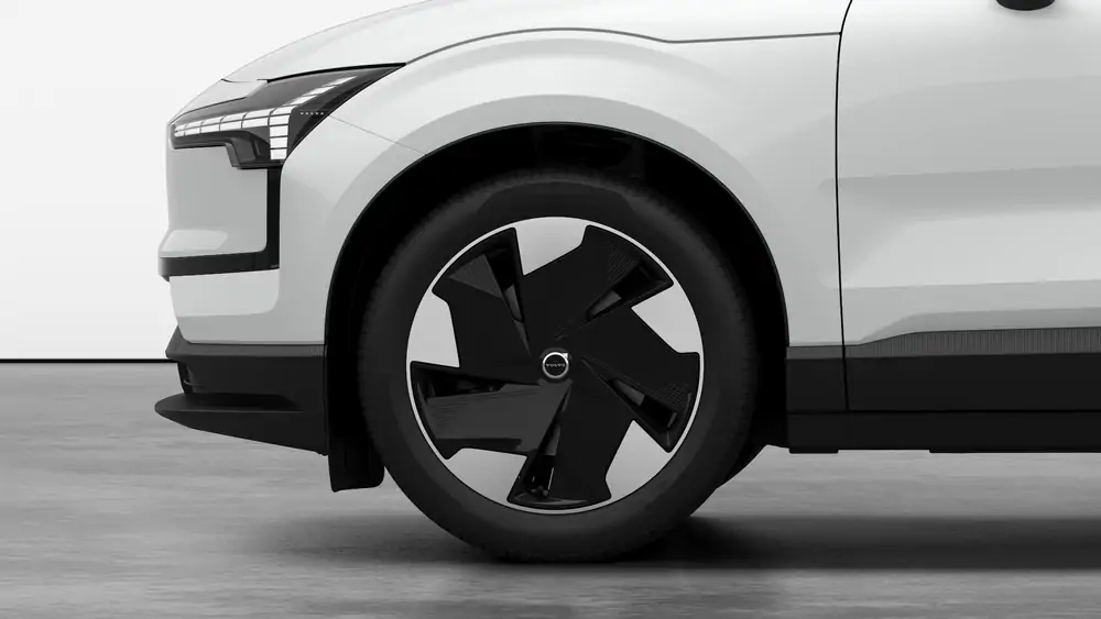 Nouveau Volvo EX30 SUV Plus Électrique 2 roues motrices (Propulsion) Crystal White Pearl 3