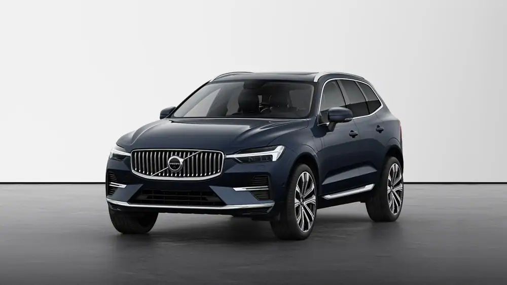 Nouveau Volvo XC60 SUV Ultimate Hybride rechargeable 4 roues motrices Denim Blue 1