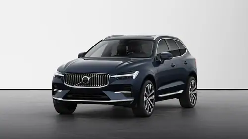 Nouveau Volvo XC60 SUV Ultimate Hybride rechargeable 4 roues motrices Denim Blue