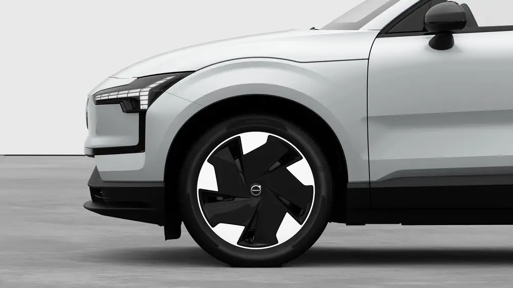 Nouveau Volvo EX30 SUV Plus Électrique 2 roues motrices (Propulsion) Crystal White Pearl 3