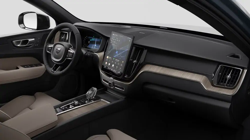 Nouveau Volvo XC60 SUV Ultimate Hybride rechargeable 4 roues motrices Denim Blue 4