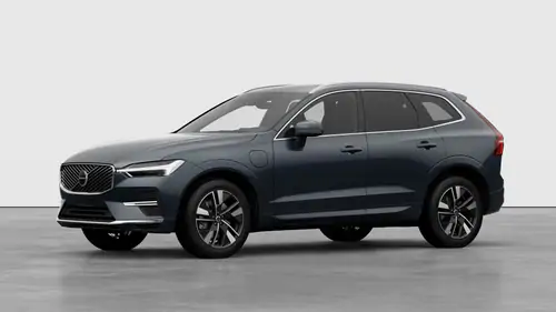 Nouveau Volvo XC60 SUV Plus Hybride rechargeable 4 roues motrices Denim Blue