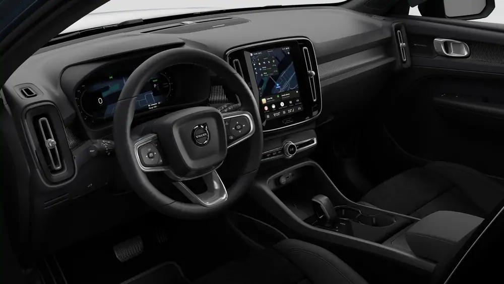 Nouveau volvo EC40 Crossover (SUV Coupé) Plus Électrique 2 roues motrices (Propulsion) Denim Blue 4