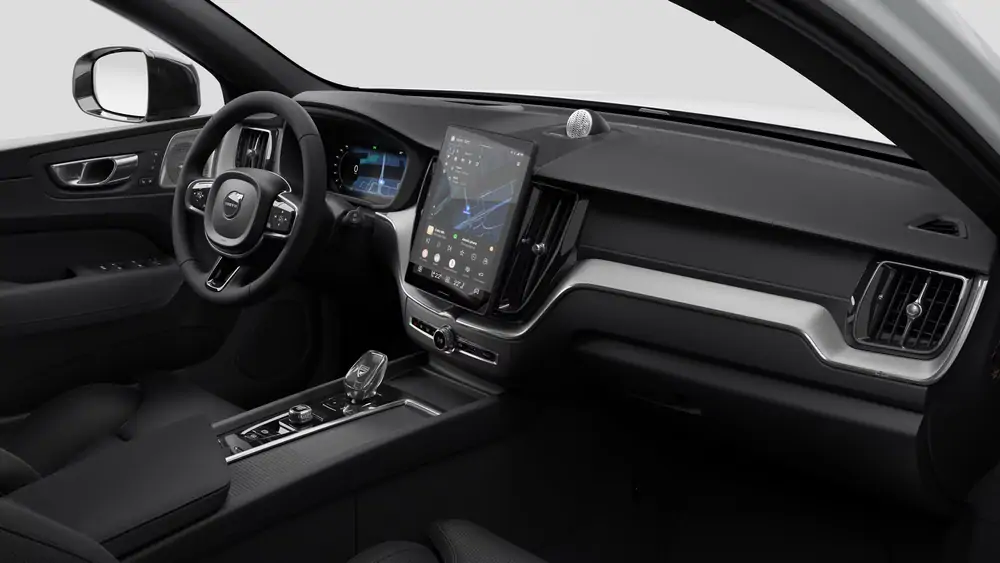 Nouveau Volvo XC60 SUV Ultimate Hybride rechargeable 4 roues motrices Crystal White Pearl 4