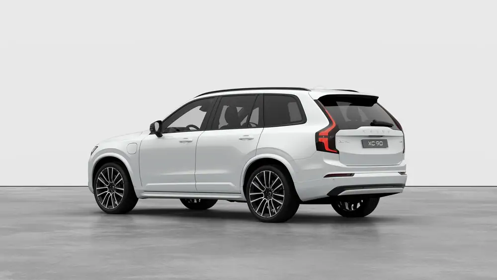 Nouveau Volvo XC90 SUV Ultimate Hybride rechargeable 4 roues motrices Crystal White Pearl 2