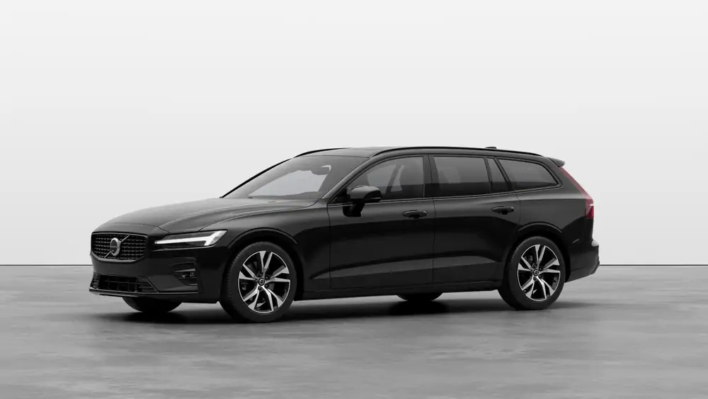 Nouveau Volvo V60 Break Ultimate Micro-hybride 2 roues motrices (Traction) Onyx Black 1