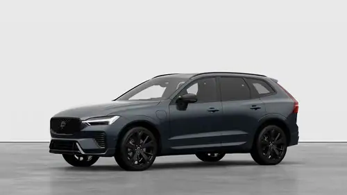 Nouveau Volvo XC60 SUV Ultimate Hybride rechargeable 4 roues motrices Denim Blue