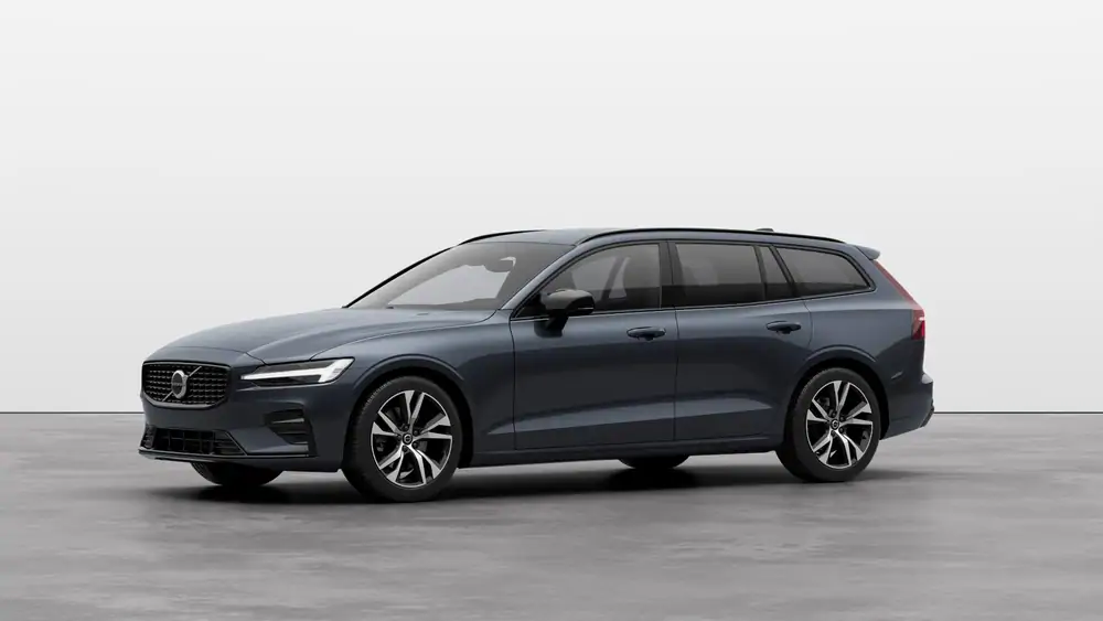 Nouveau Volvo V60 Break Plus Micro-hybride 2 roues motrices (Traction) Denim Blue 1